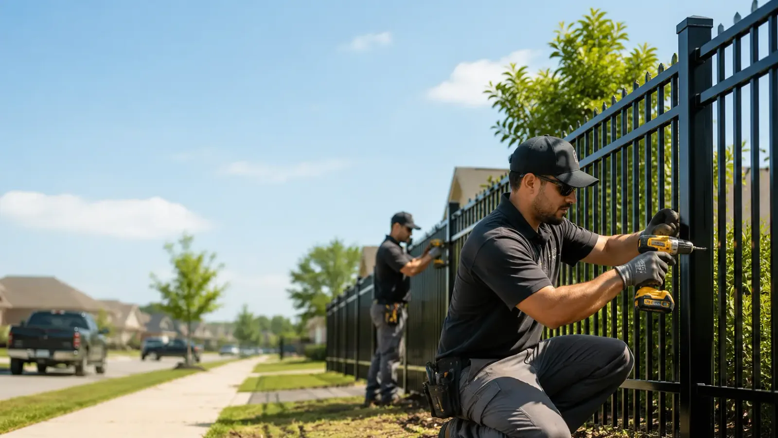 Metal Fence Installation in Brownsboro, AL